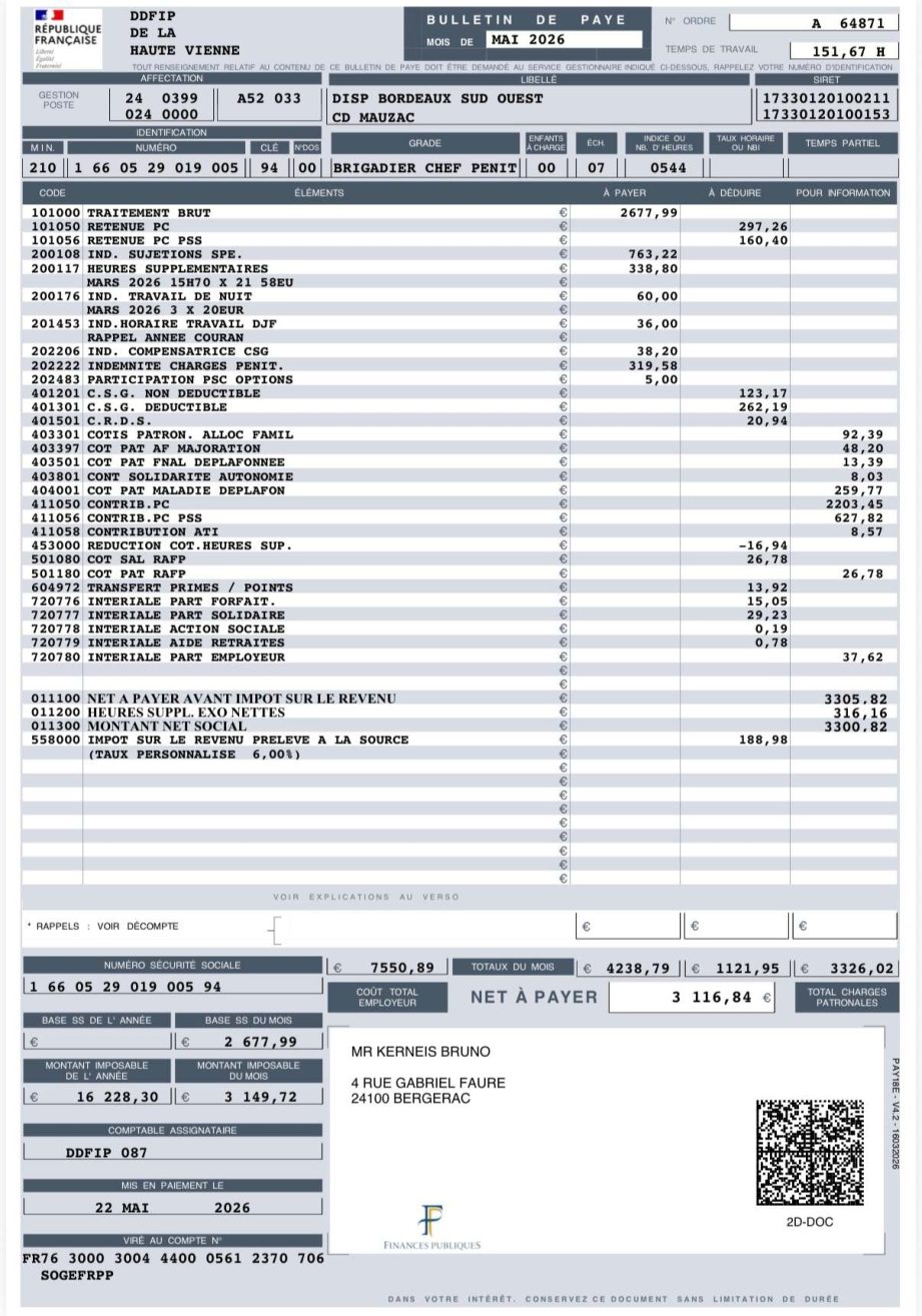 Aperçu de Paie mai 2026 B.K 2.pdf