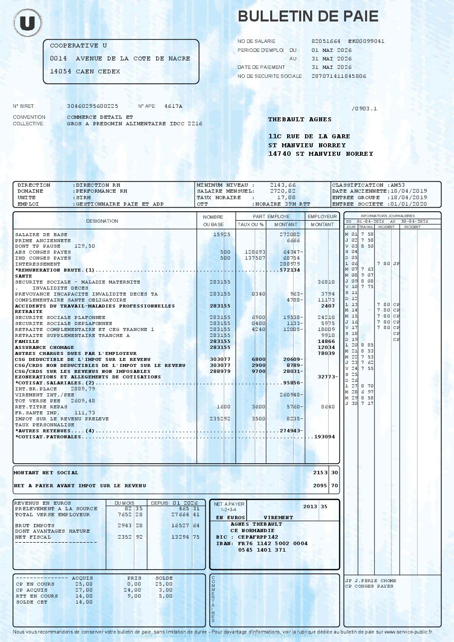 Aperçu de Periode 202605 - Matricule 82051664.pdf