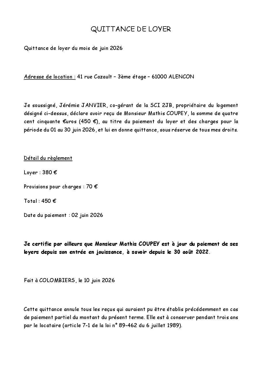 Aperçu de Quittance Mathis COUPEY juin 2026.pdf