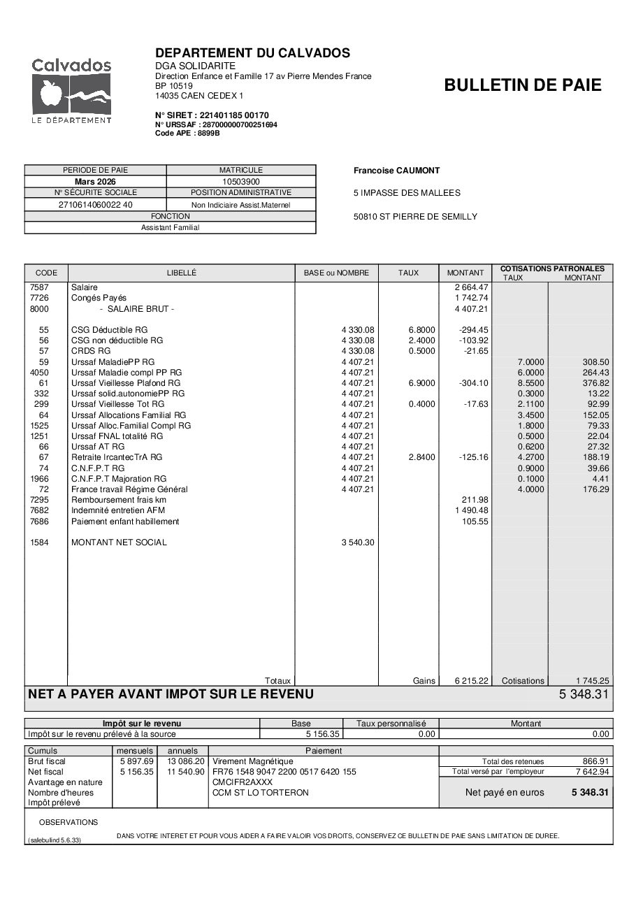Aperçu de Maman fiche de paie mars 2026.pdf