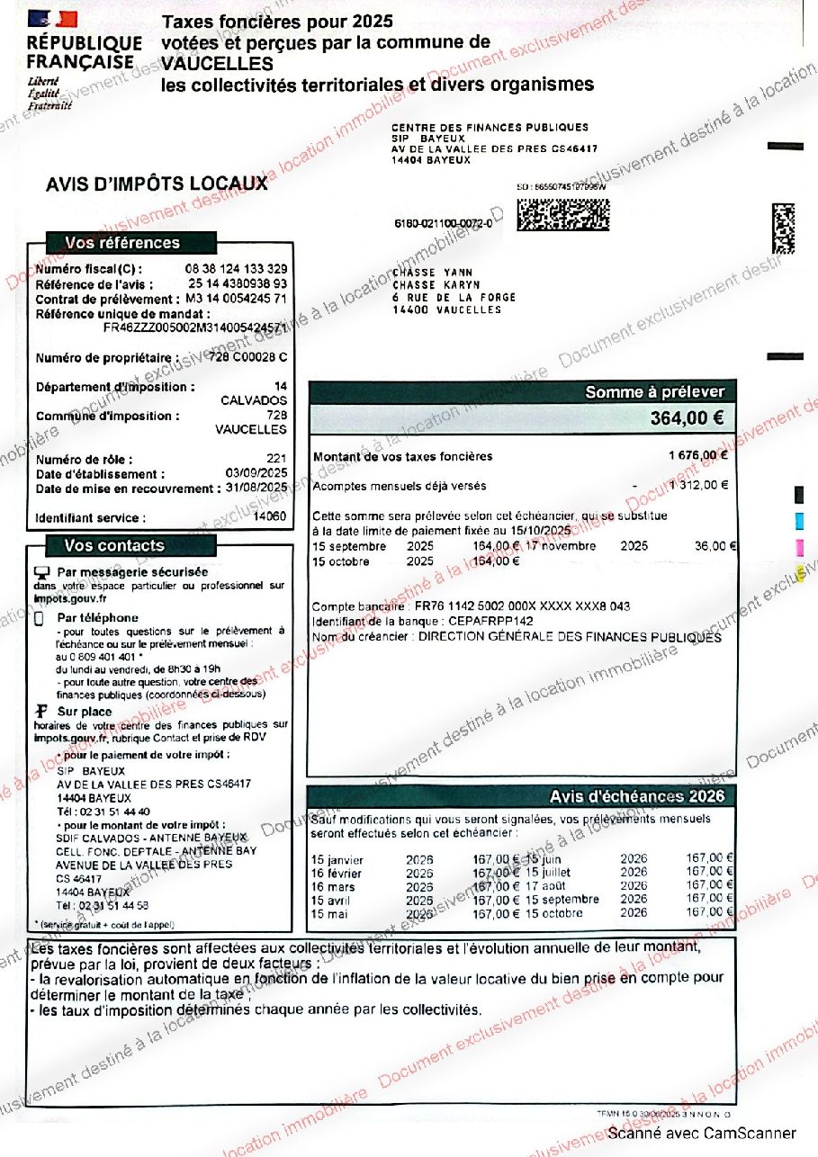 Aperçu de Taxe foncière 2025-Chassé_filigrane.pdf