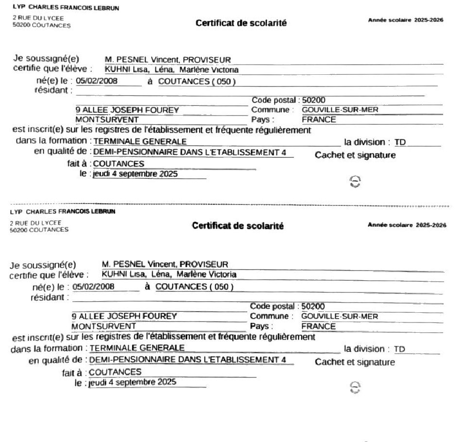 Aperçu de Certificat de scolarité.pdf
