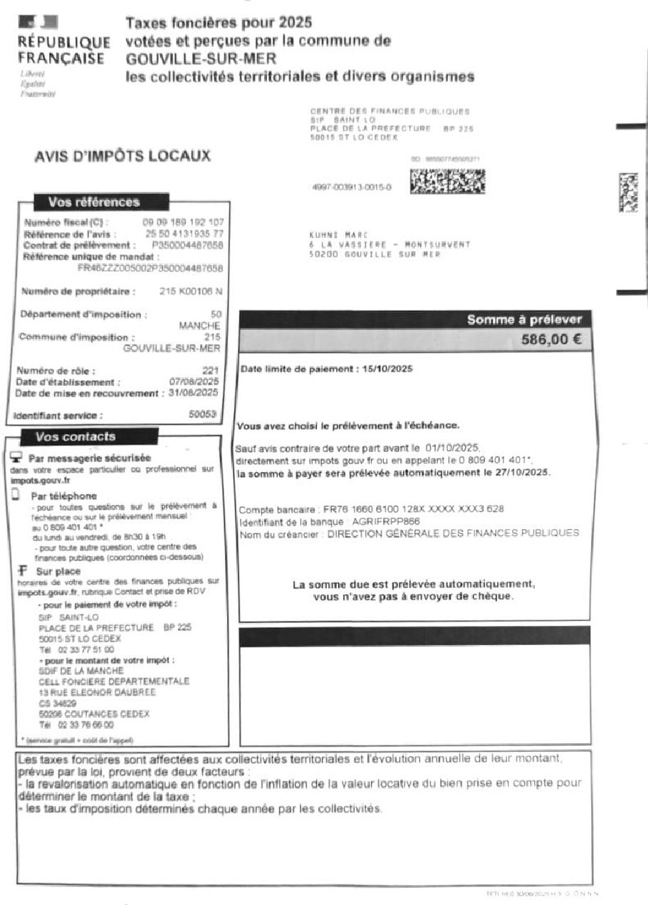Aperçu de Taxes foncières.pdf