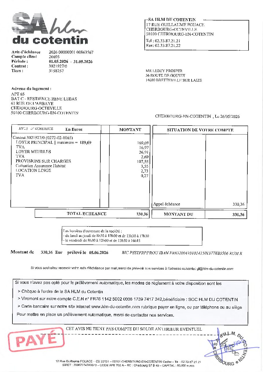 Aperçu de Quittance mai 2026.pdf