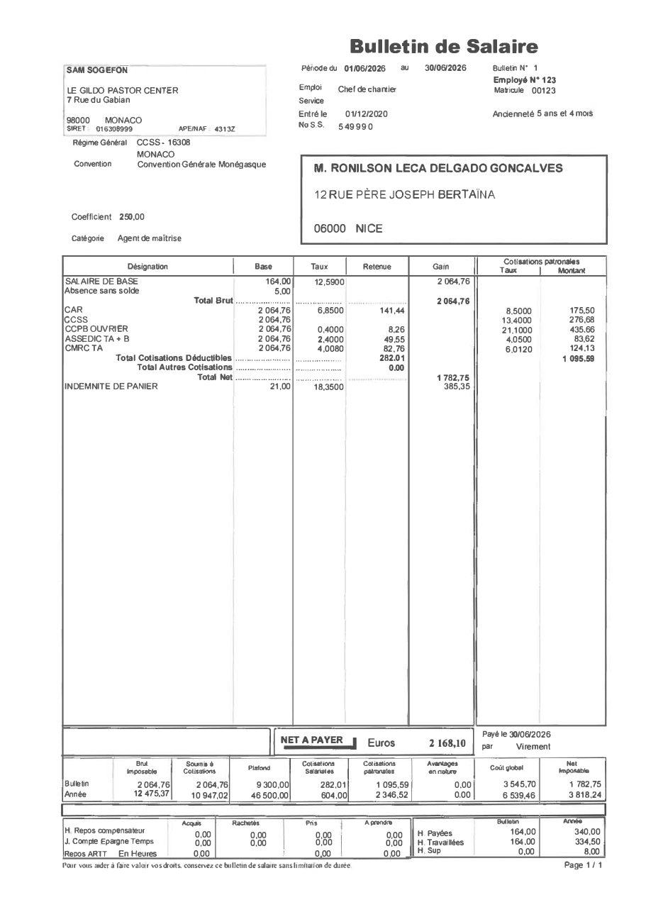 Aperçu de Salaire Rony juin 2026.pdf