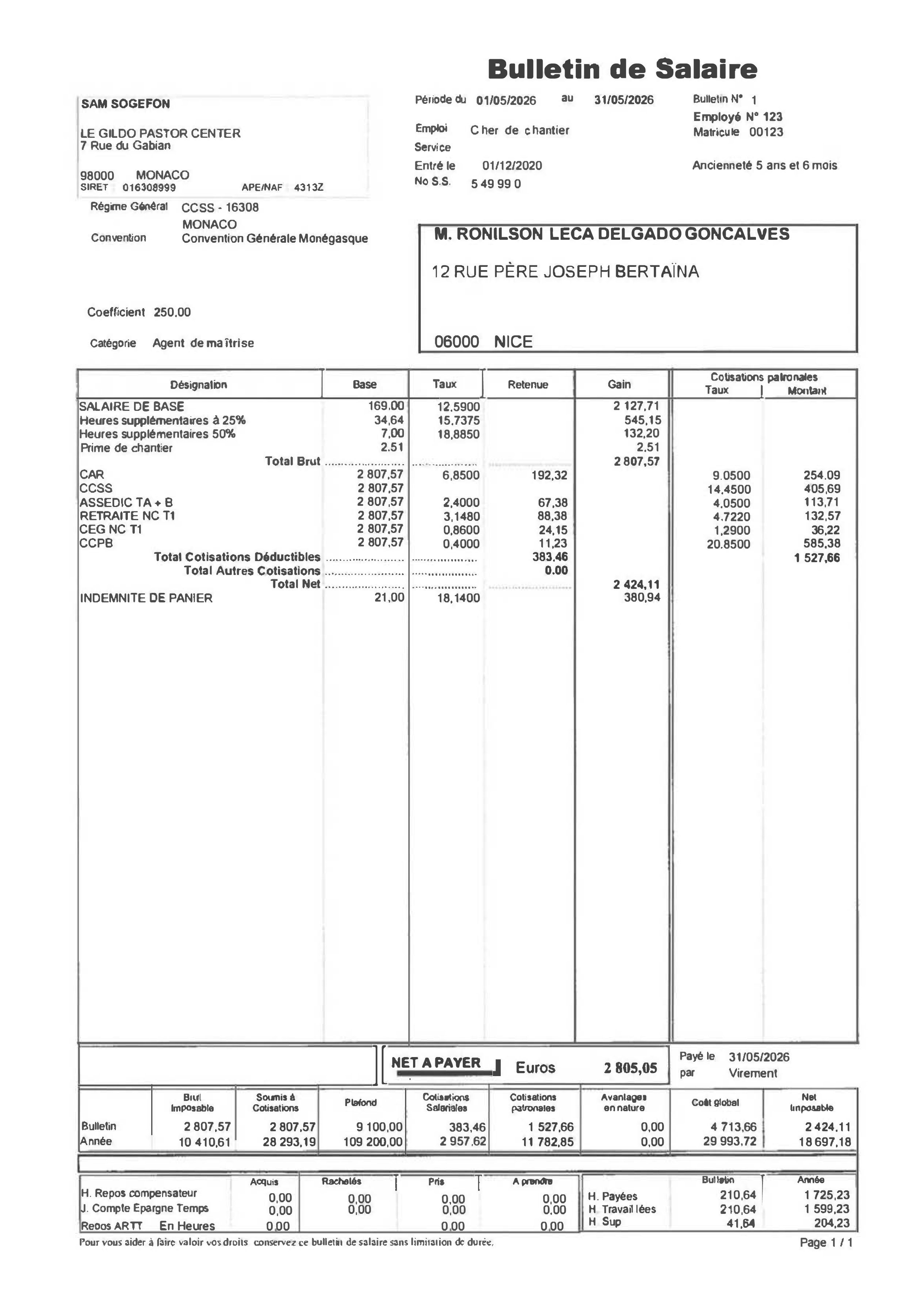 Aperçu de Salaire Rony mai 2026.pdf