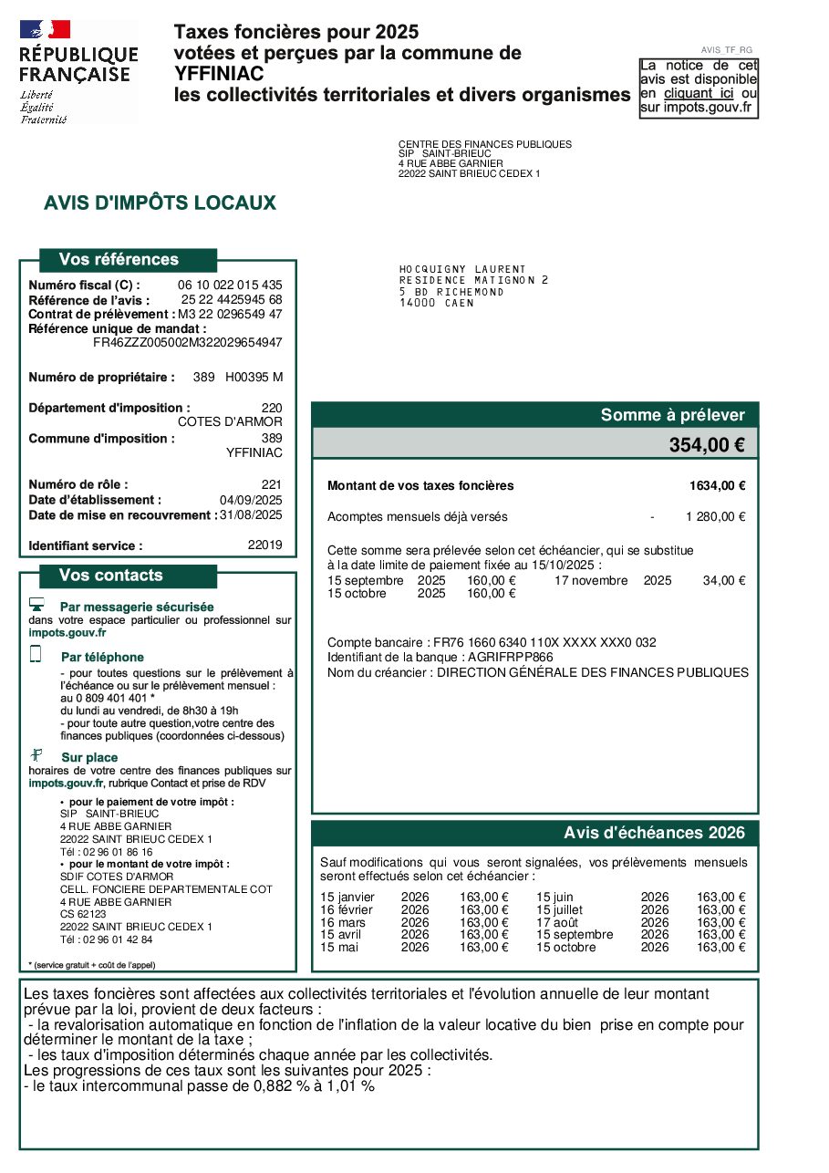 Aperçu de Taxes foncières Armelle.pdf