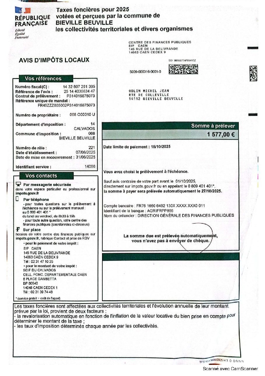 Aperçu de Taxes foncières Michel.pdf