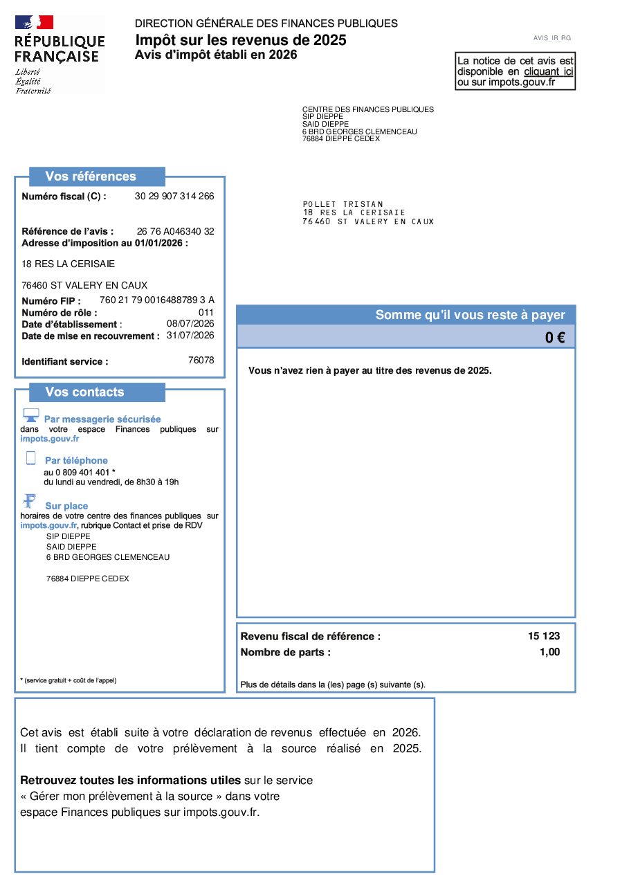 Aperçu de Avis d'imposition 2026 pour l'année 2025.pdf
