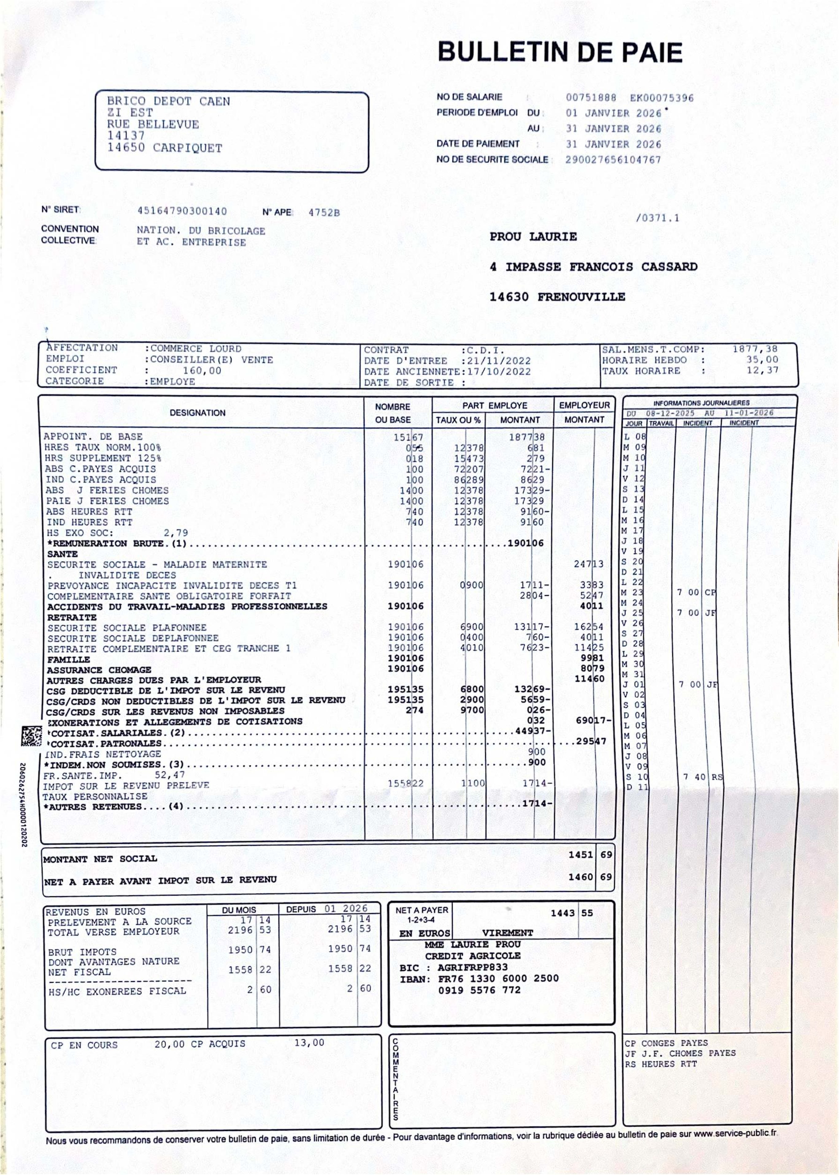 Aperçu de Salaire janvier Laurie.pdf